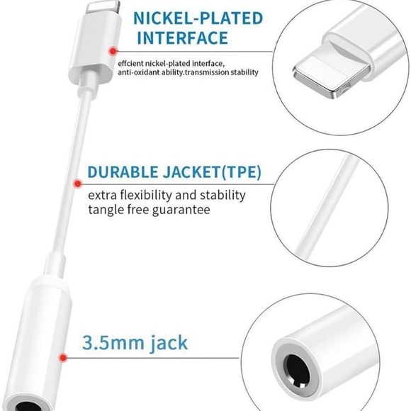 Apple MFi Certified] 2 Pack - Picture 1 of 8